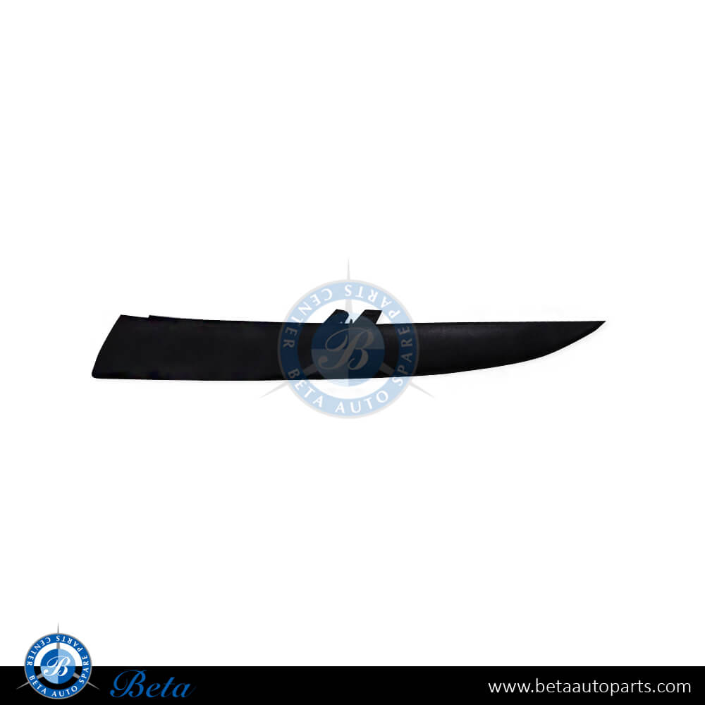 Left Side DRL cover lower moulding for Porsche Cayenne Turbo 2011-2014 models, Part Number 95850587710 Left Side DRL cover lower moulding for Porsche Cayenne Turbo 2011-2014 models, Part Number 95850587710